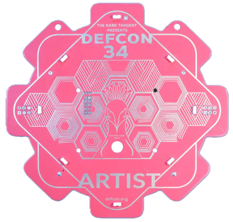 ARTIST badge front